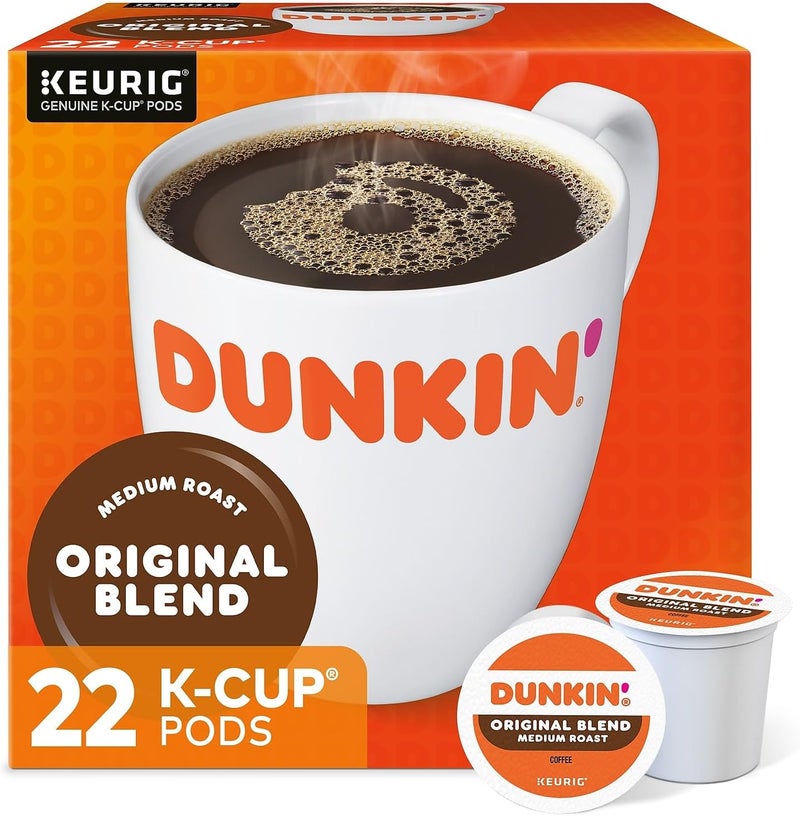 Dunkin' Original Blend Medium Roast Coffee K-Cup Pods - Image 1